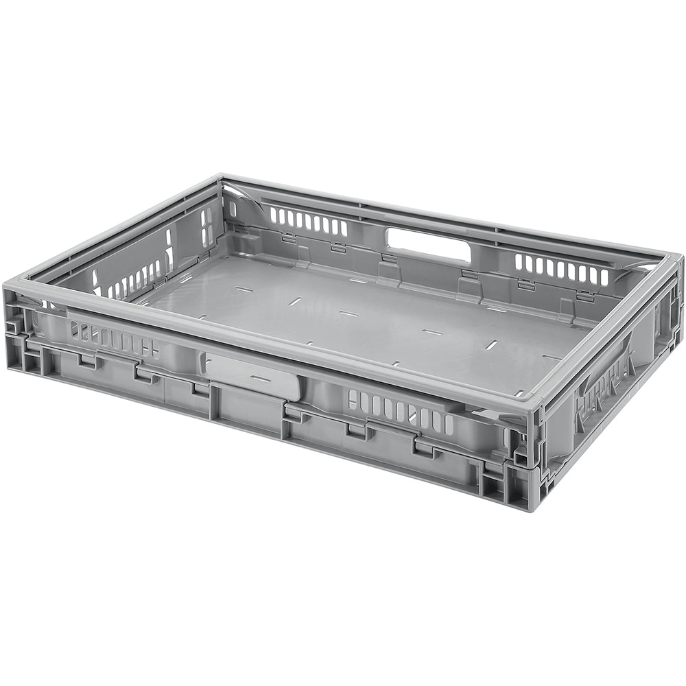 Lada depozitare pliabila GOODHOME, 59.7 x 39.8 x 11 cm, 21l, polipropilena, gri