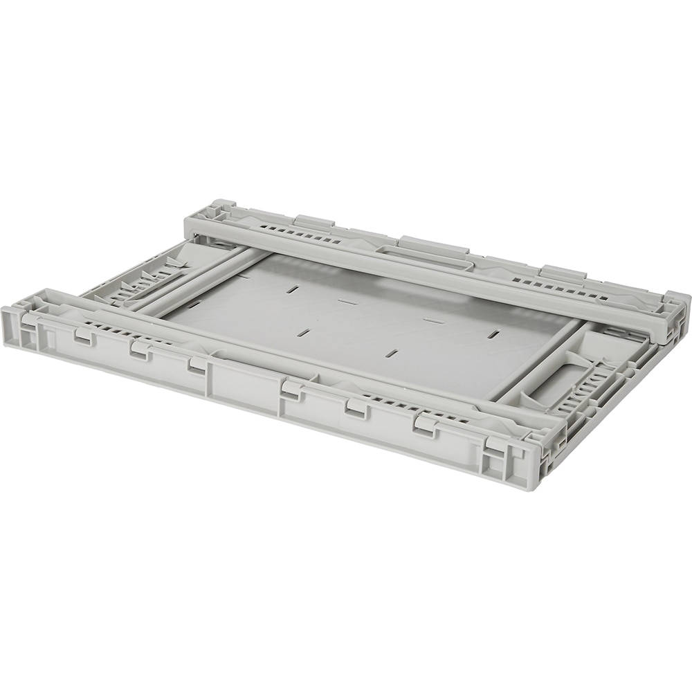 Lada depozitare pliabila GOODHOME, 59.7 x 39.8 x 11 cm, 21l, polipropilena, gri