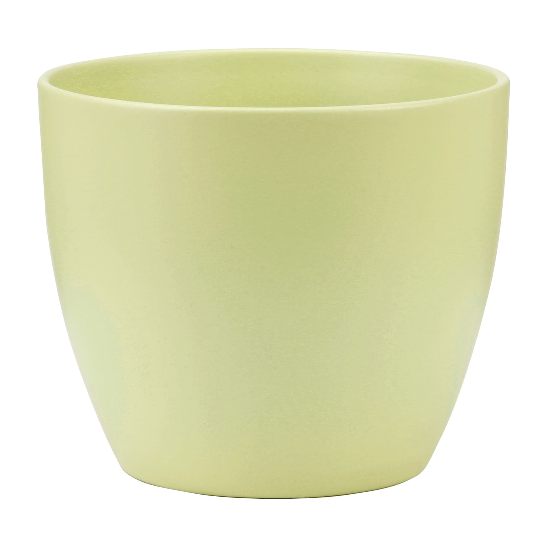 Ghiveci, rotund verde, 11 cm • Scheurich
