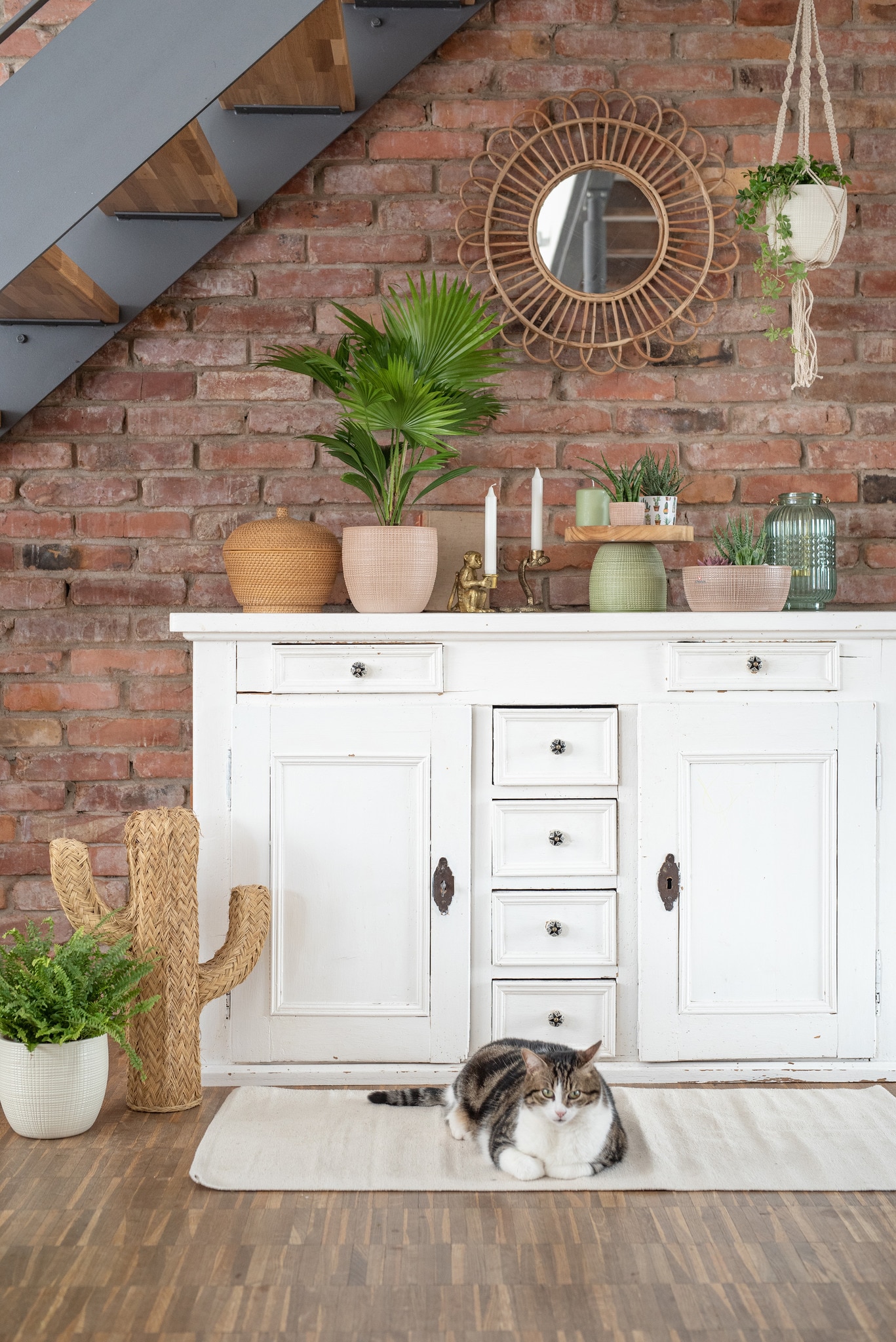 Ghiveci, rotund verde, 15.6 cm  Scheurich