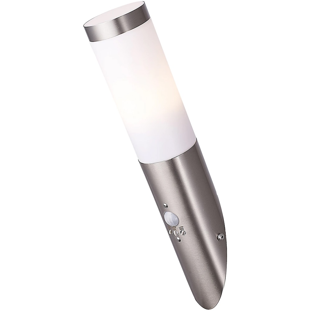 Aplica exterior HOLLIS, E27, 15W, argintiu