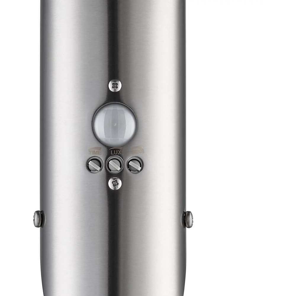 Aplica exterior HOLLIS, E27, 15W, argintiu