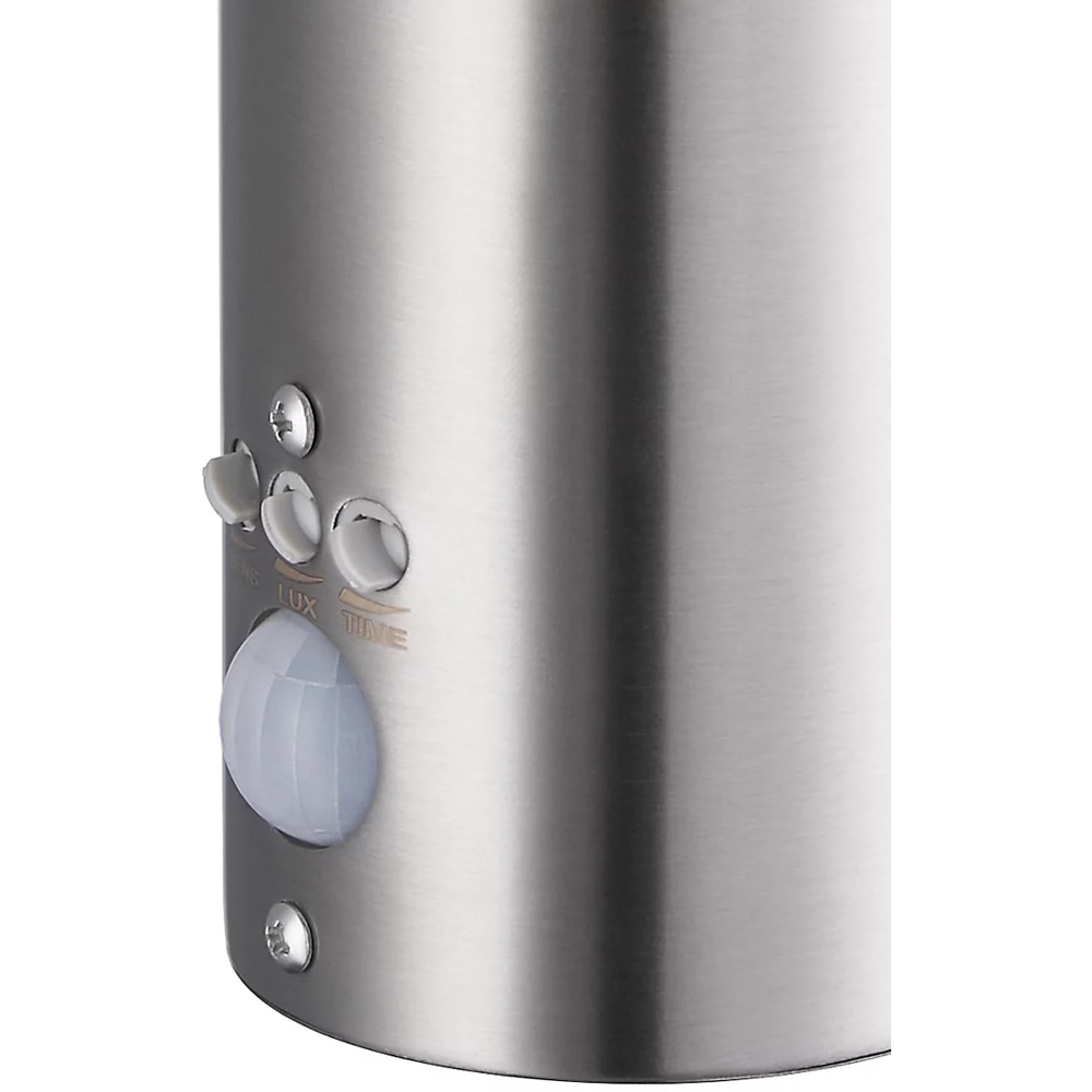 Aplica exterior HOLLIS, 15W, IP44, argintiu