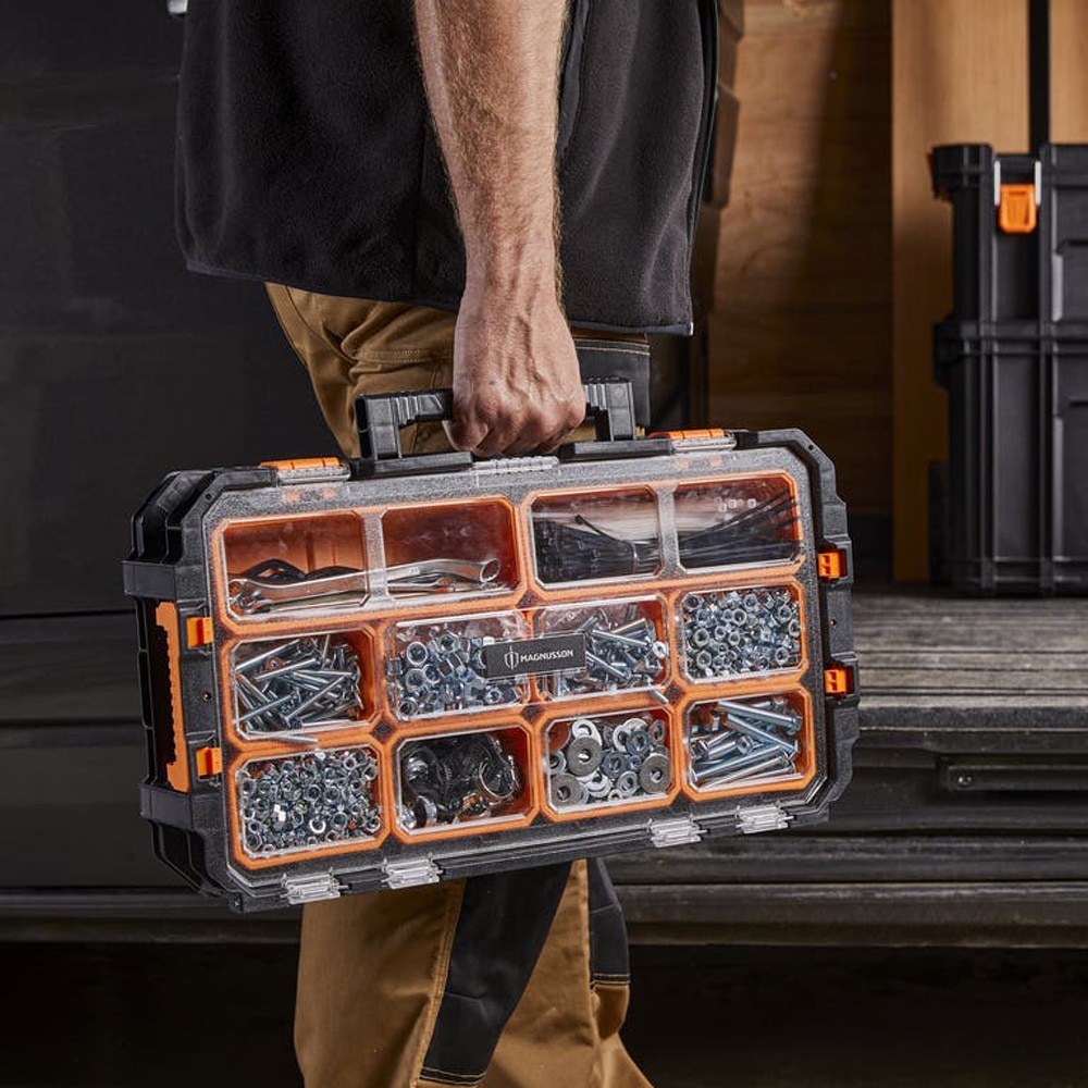 Organizator suruburi MAGNUSSON, 51x33.5x8.5 cm, 12 compartimente