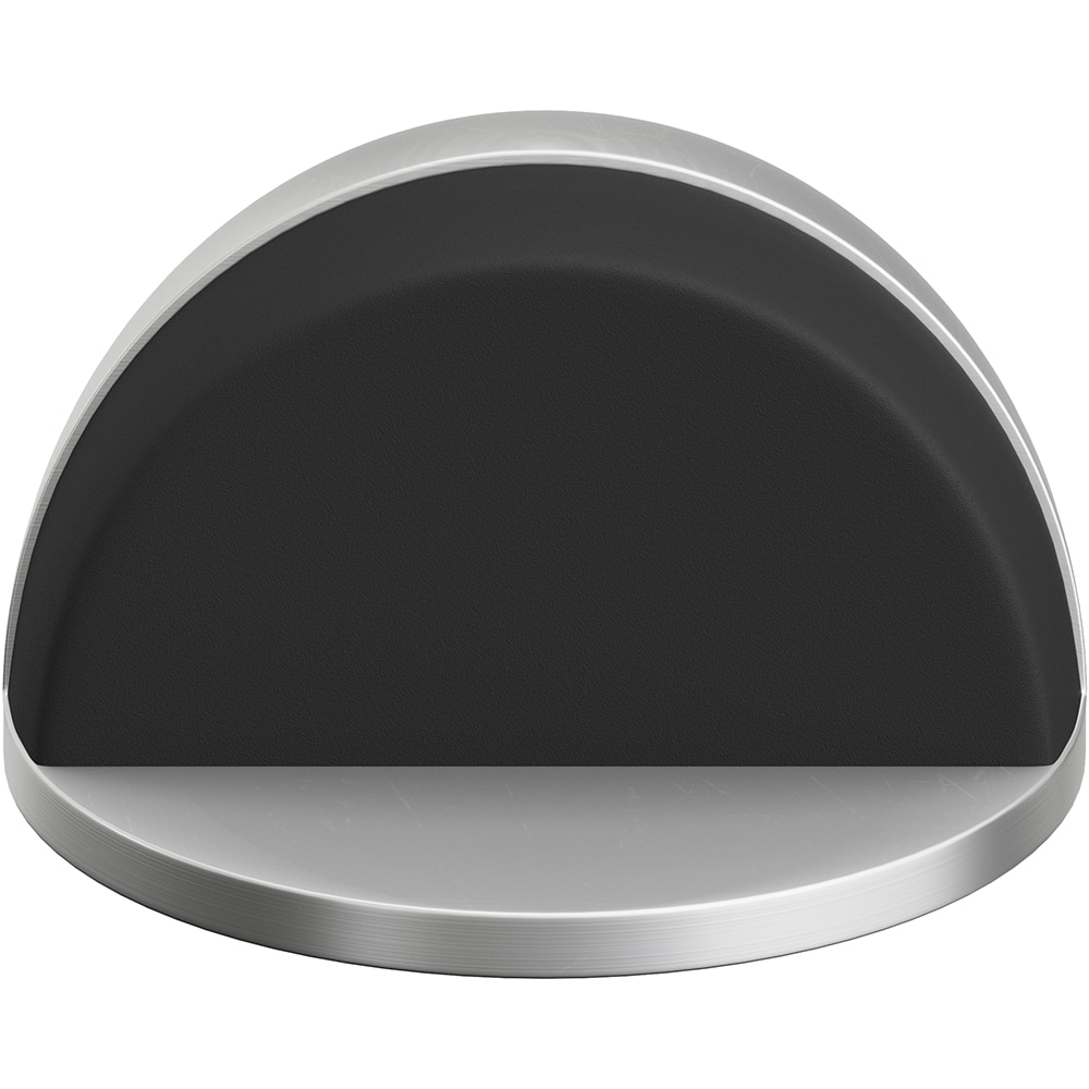 Opritor usa semirotund 4x2cm, nichel satinat