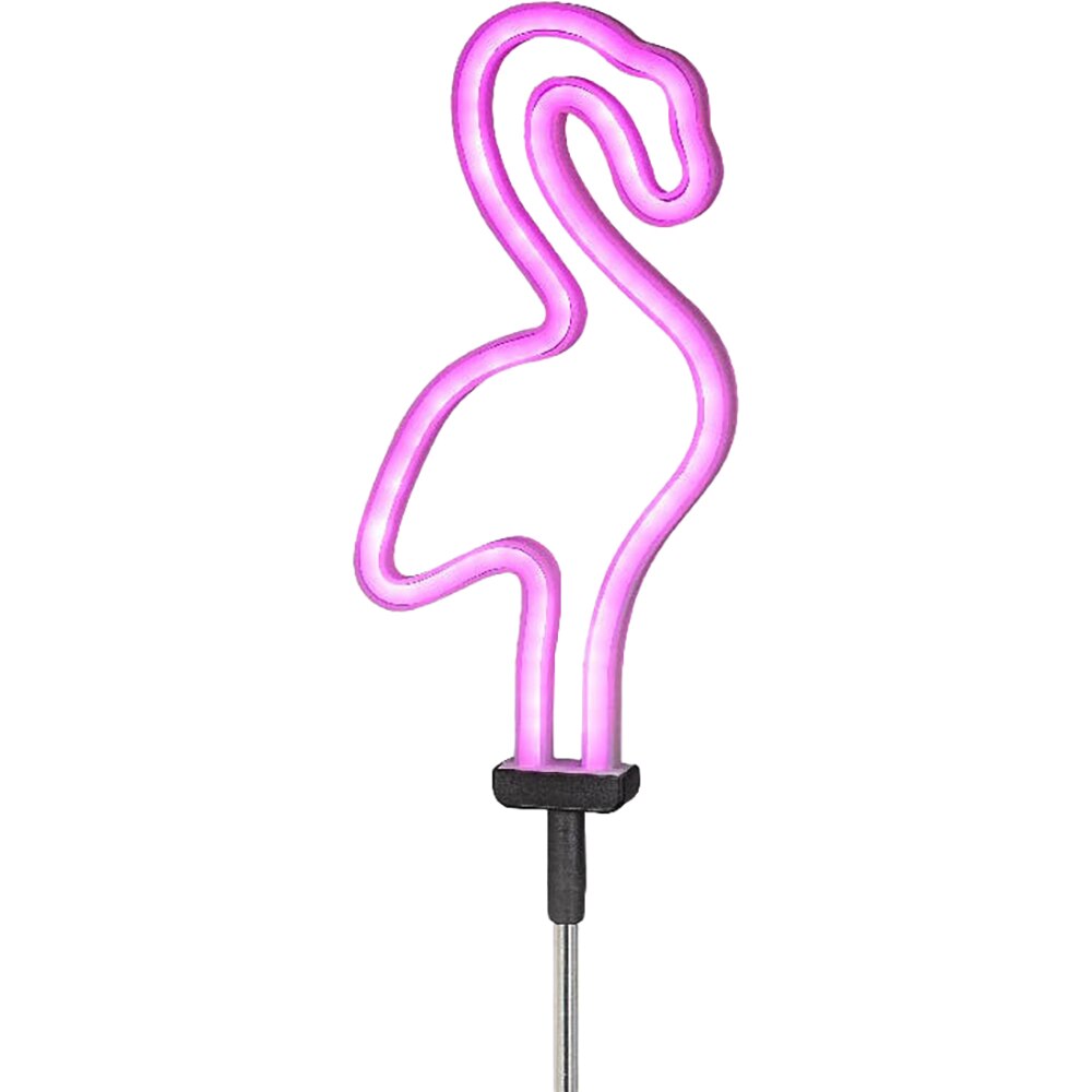 LAMPA NEON LED SOLAR FLAMINGO