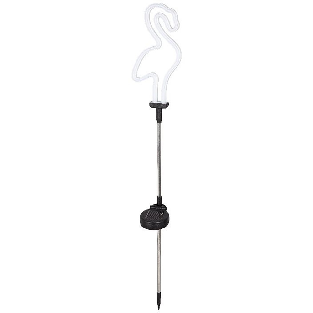 LAMPA NEON LED SOLAR FLAMINGO