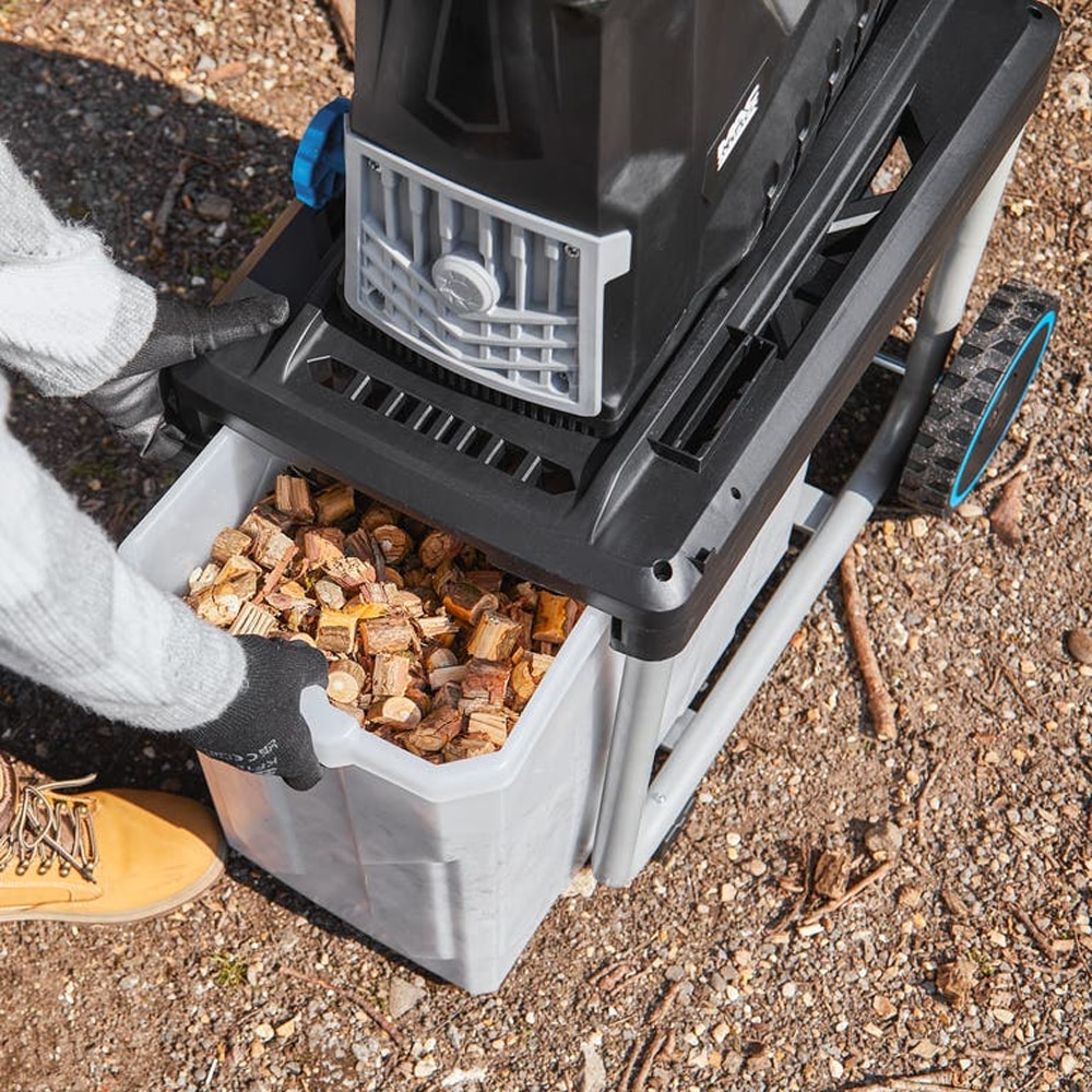 Tocator resturi vegetale Mac Allister MQS2800-3, 2800W, 200kg/h, 60l