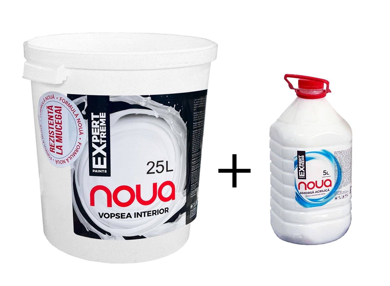 Vopsea lavabila Expert Extreme Noua, alb, 25 L, Interior