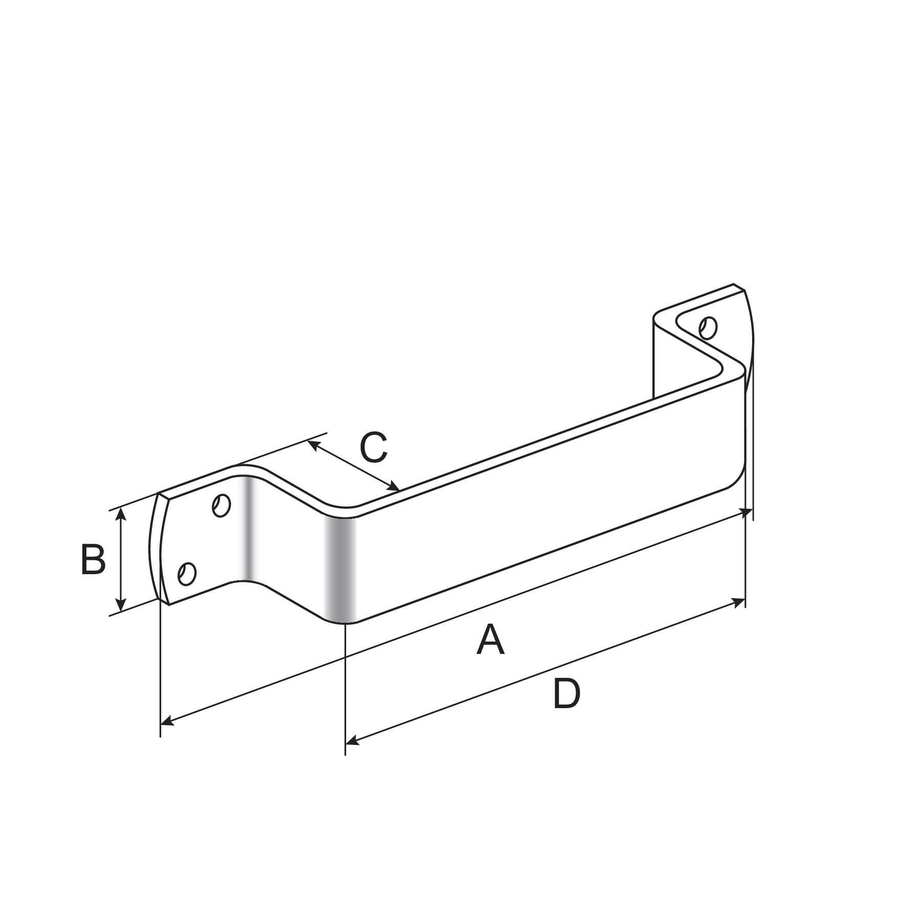 Maner Cufar 160X25Mm