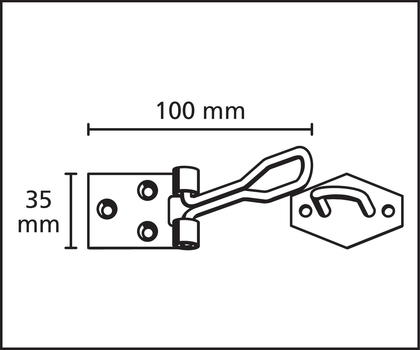 Inchizator Cufar Sarma 100Mm