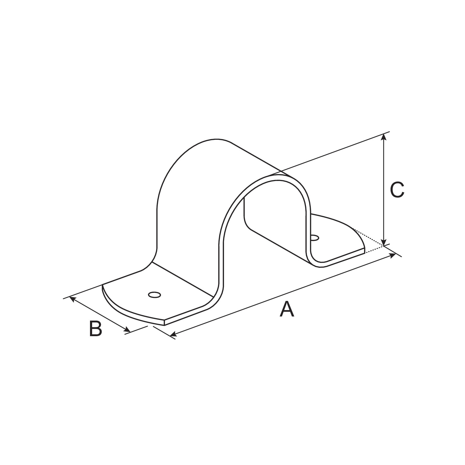 Clema Teava 91X20X29Mm