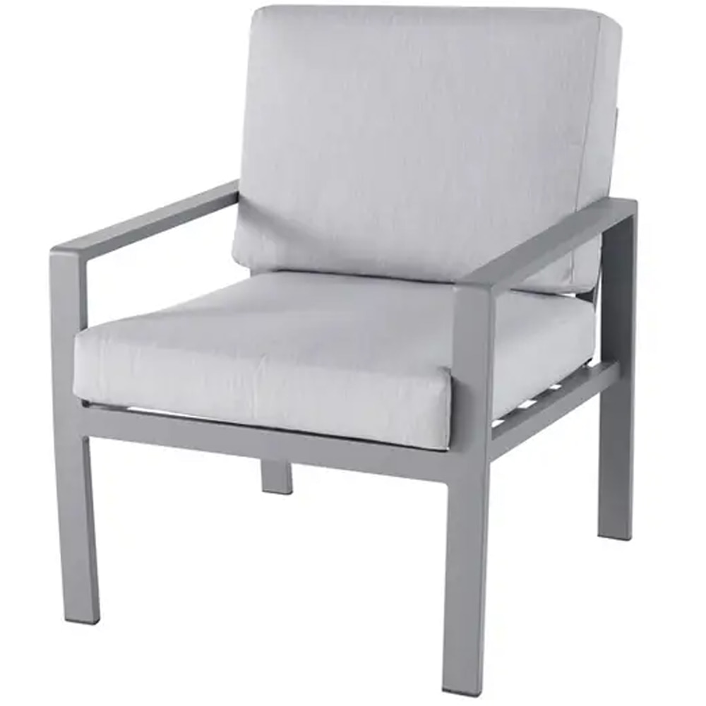 Set mobilier gradina GOODHOME Moorea 101250809, 4 piese, gri