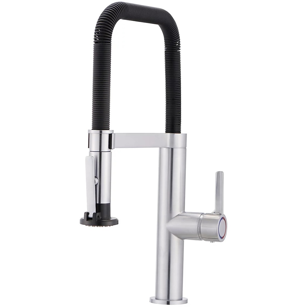 Baterie bucatarie GOODHOME Kamut, alama, argintiu