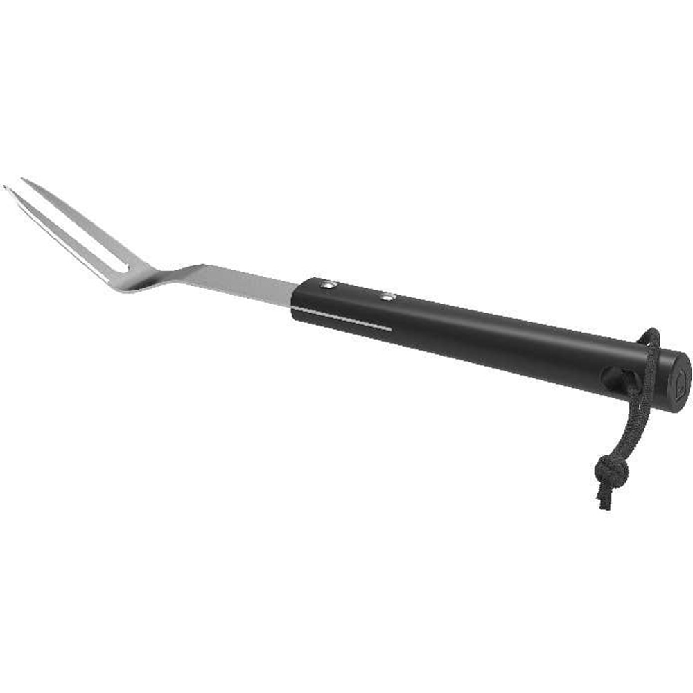 Furculita pentru gratar GOODHOME, otel, 41 cm, negru