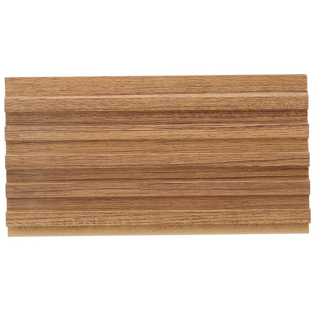 Panou riflaj AGT Teak, MDF, 15.8 x 280 cm, 1.77 mp, maro