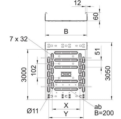 Jgheab Cabluri Rksm 60X100X3050
