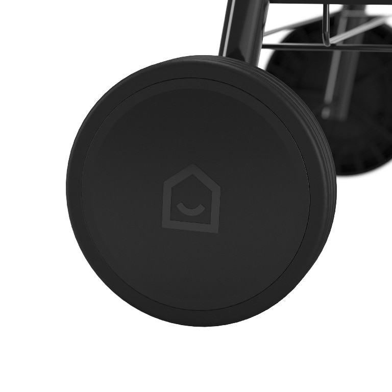 Gratar carbune, rotund cu roti  GoodHome