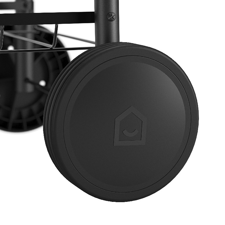 Gratar carbuni GOODHOME Willacy, otel inoxidabil, suprafata de gatit 38 x 53 cm