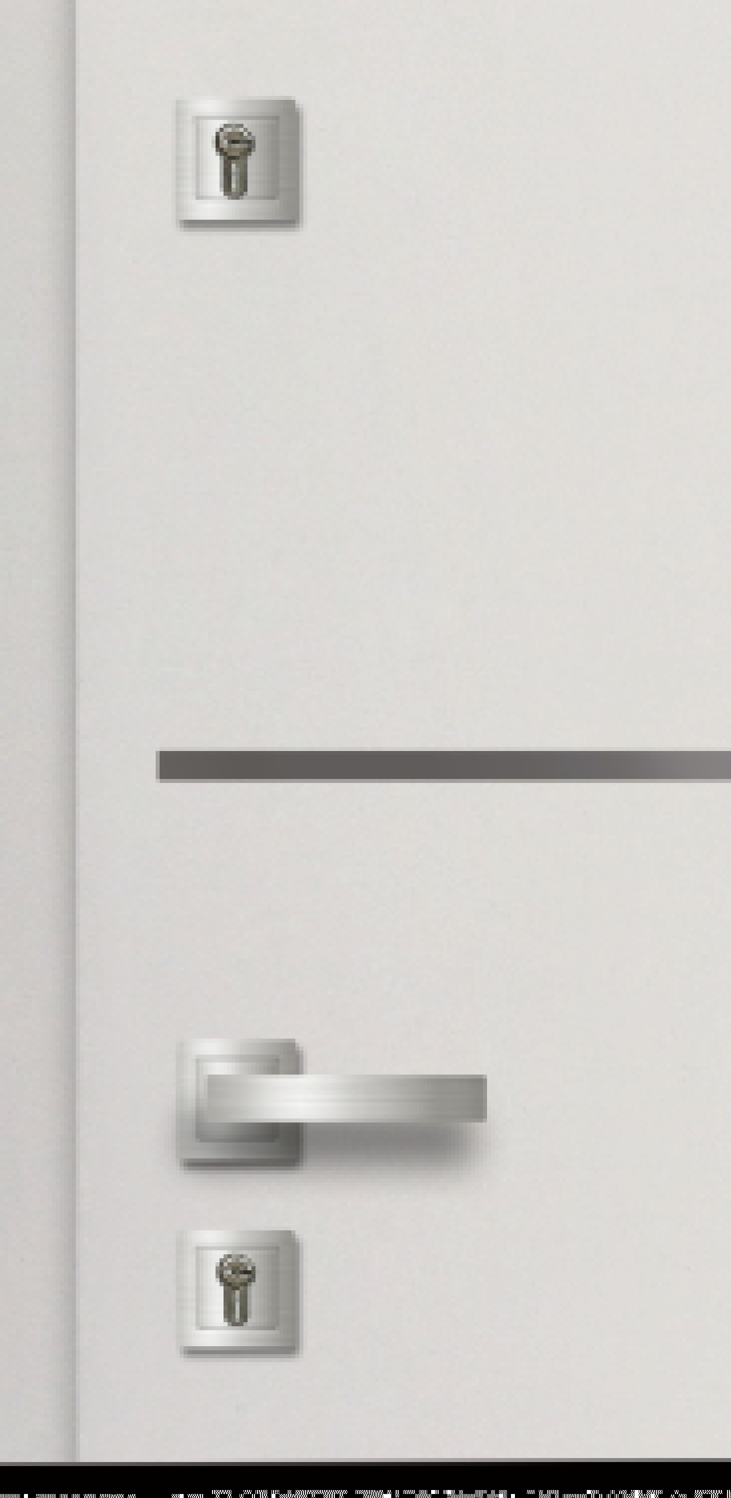 Usa de exterior pentru casa, metalica, alb, stanga, 205 x 88 cm  Fortia Cecina