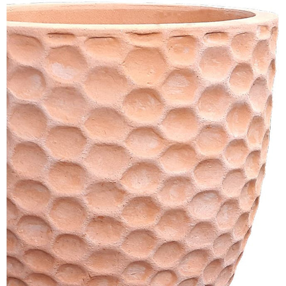 Ghiveci flori VERVE Gudena, teracota, D 42 cm, maro deschis