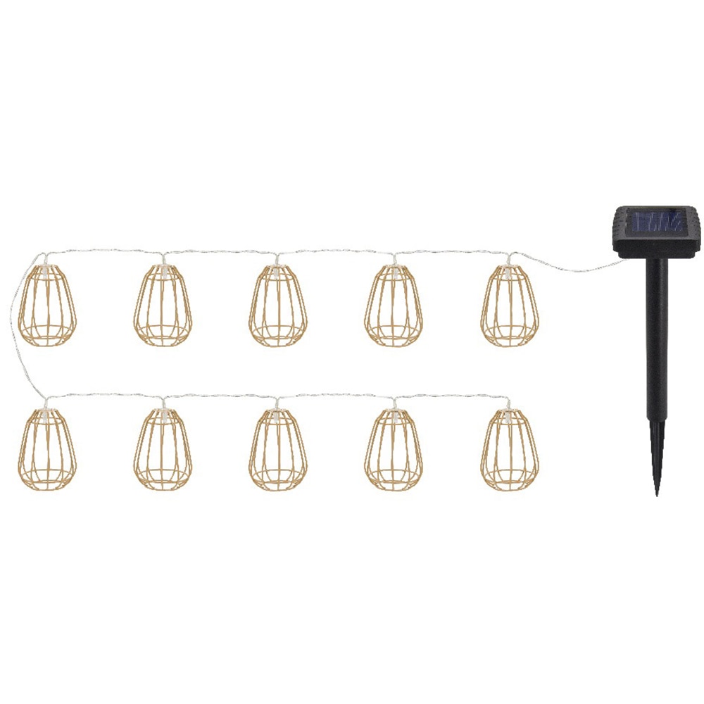 Ghirlanda Solara LED, 0.06W, IP44, maro