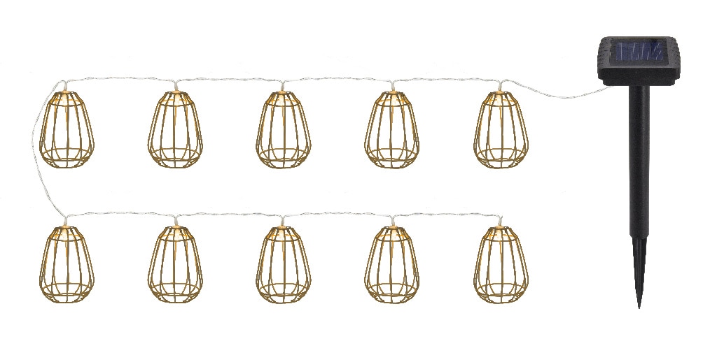 Ghirlanda Solara LED, 0.06W, IP44, maro