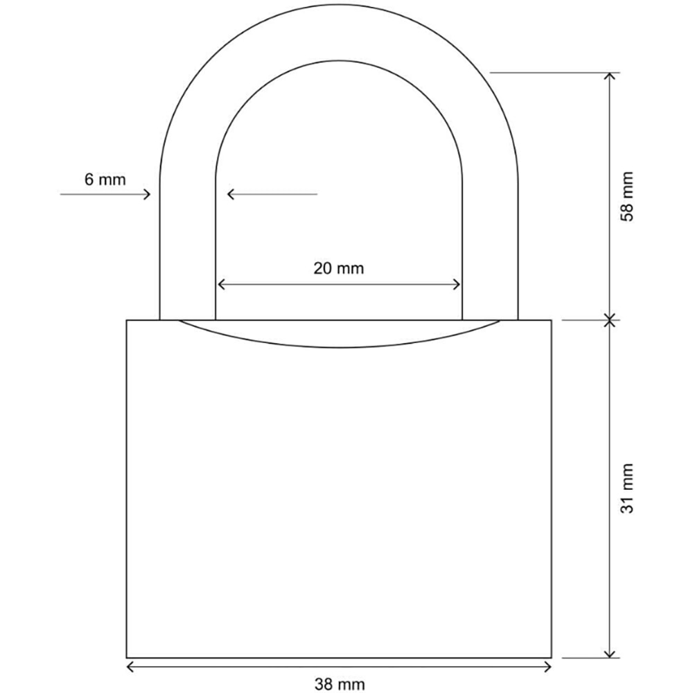 Lacate SMITH AND LOCKE, alama, 40mm, auriu, 2buc