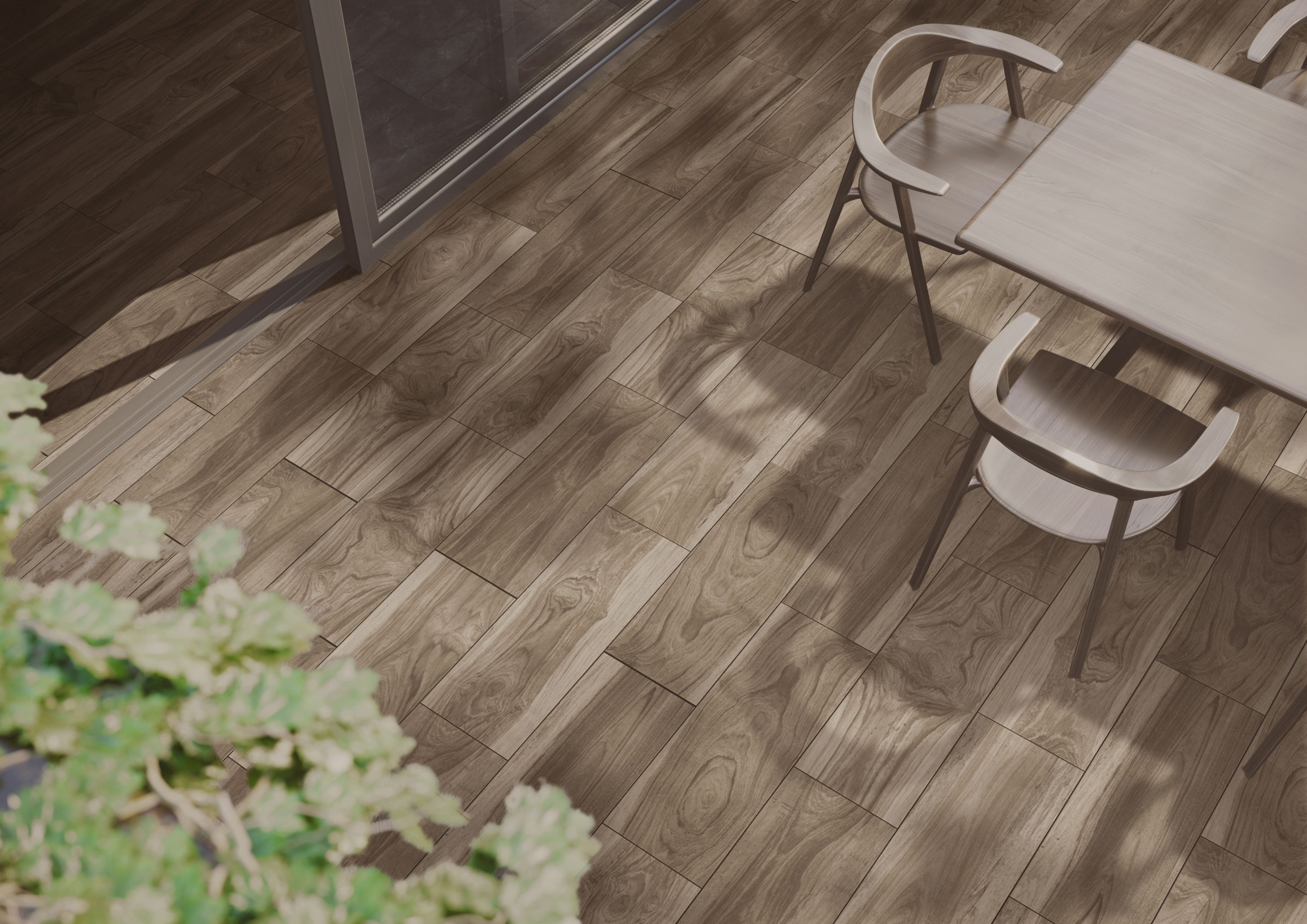 Gresie interior Art Ceramic Amazon, maro, 57 x 19 cm, suprafata 1.41 mp