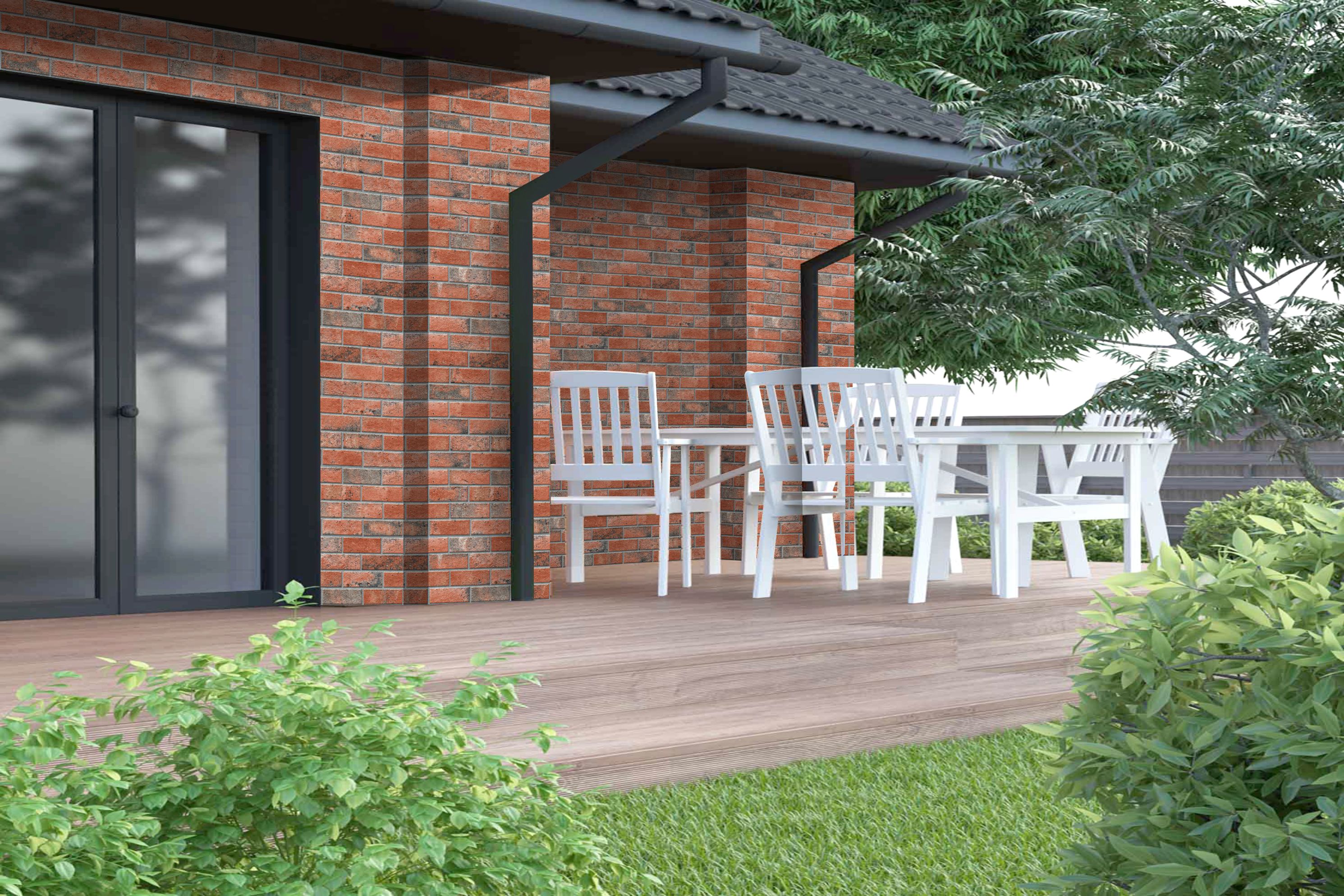 Gresie interior/exterior Berlin, maro, 60 x 30 cm, mata, 1.08 mp/cutie