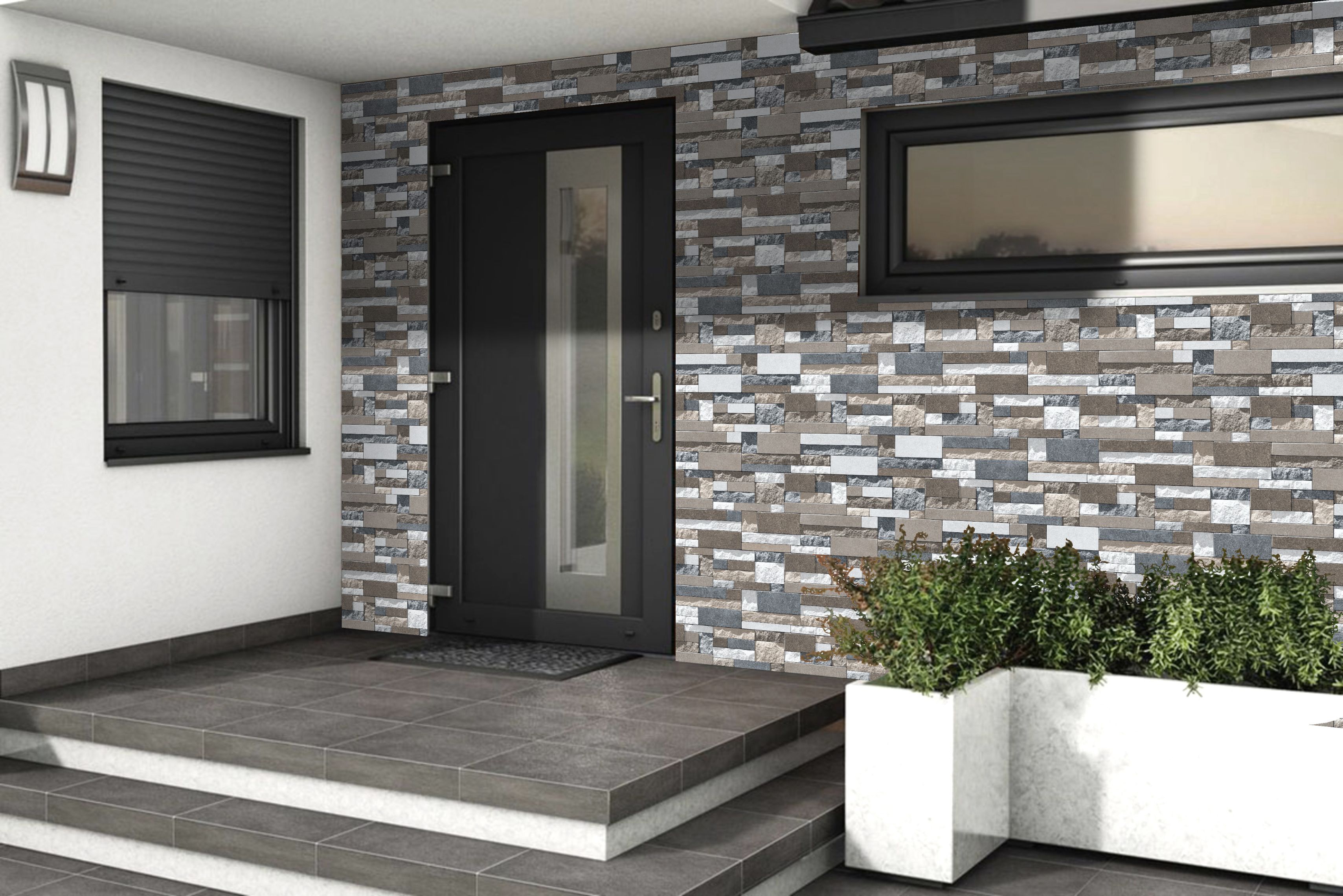 Gresie interior/exterior Dakar, gri, 60 x 30 cm, mata, 1.08 mp/cutie