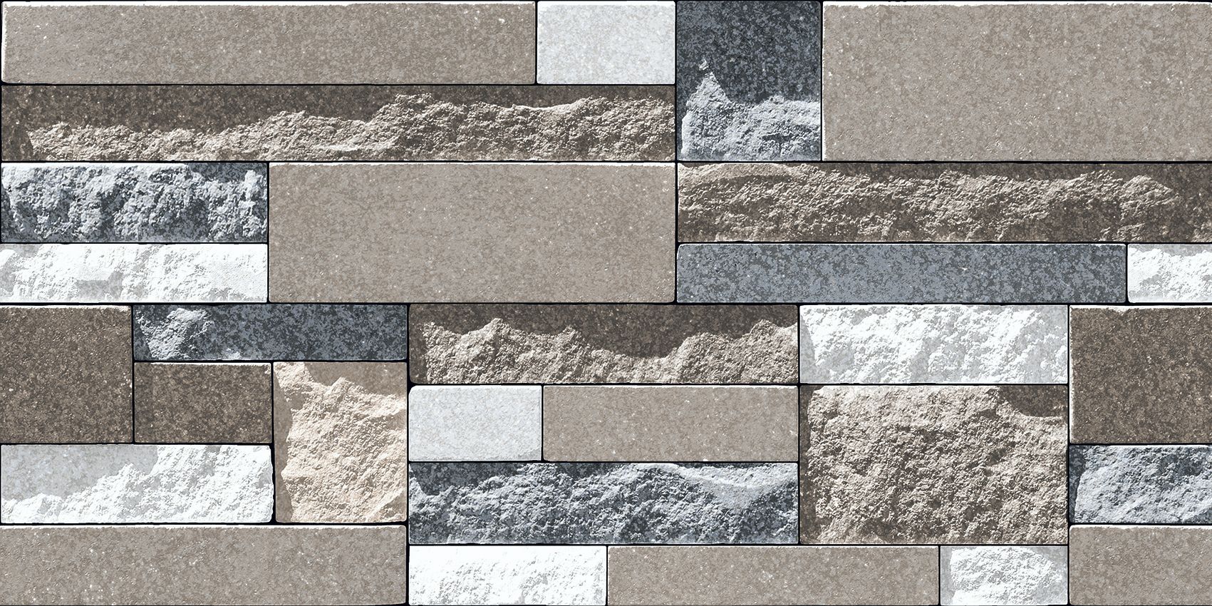 Gresie interior/exterior Dakar, gri, 60 x 30 cm, mata, 1.08 mp/cutie