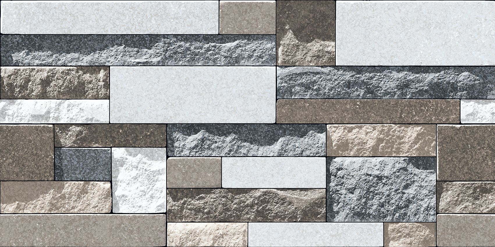 Gresie interior/exterior Dakar, gri, 60 x 30 cm, mata, 1.08 mp/cutie