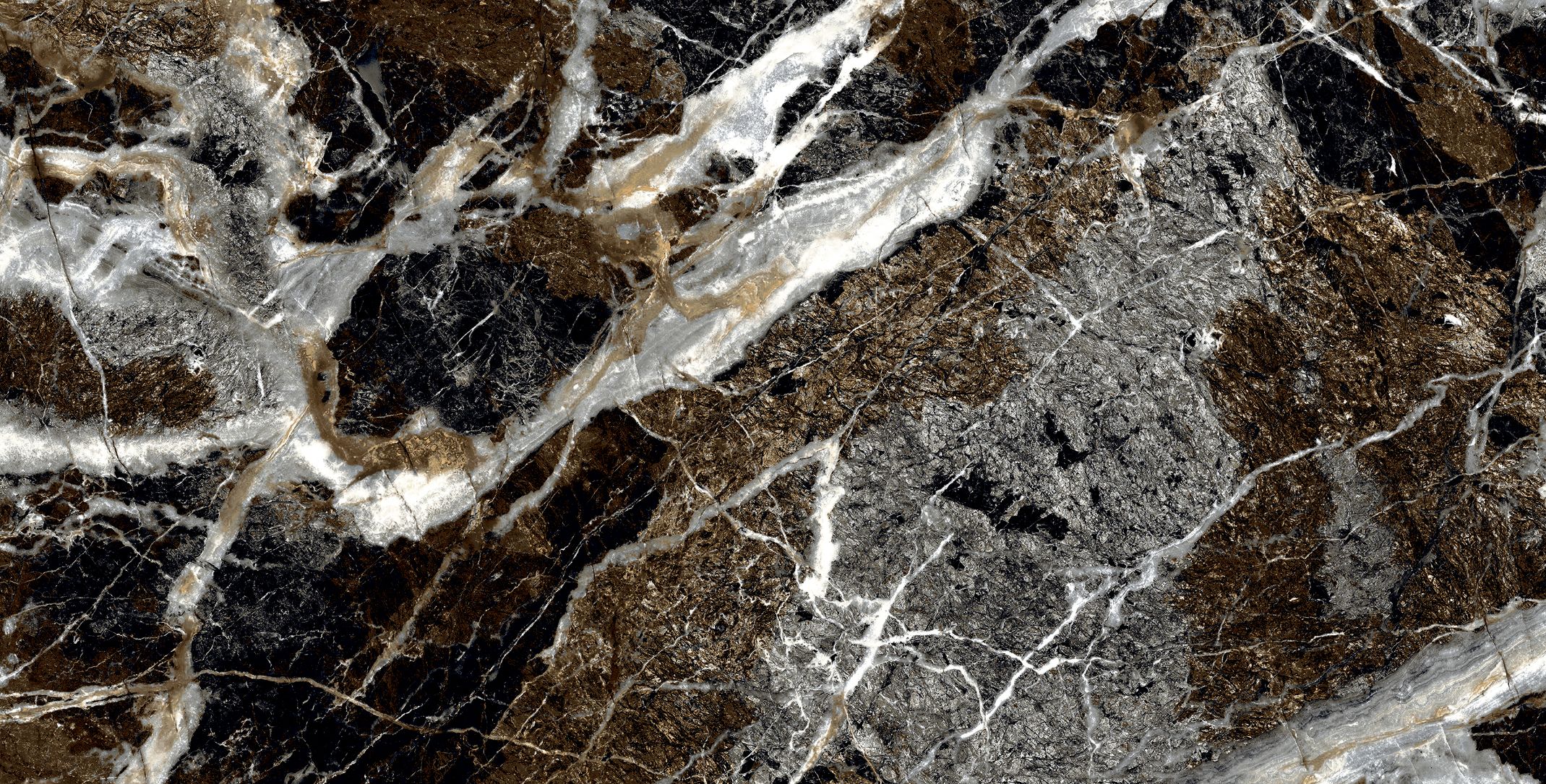 Gresie interior/exterior Unique, negru, 120 x 60 cm, 1,44 mp/cutie