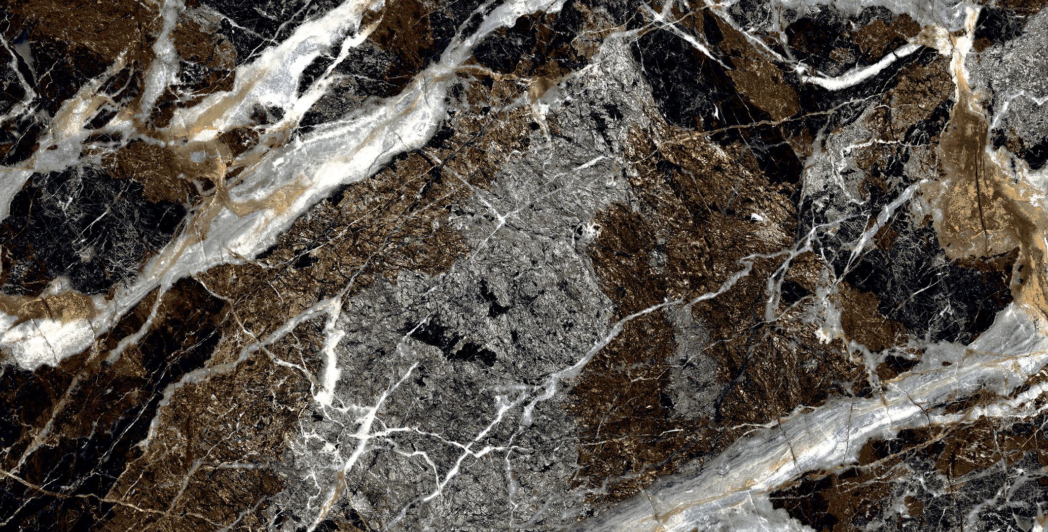 Gresie interior/exterior Unique, negru, 120 x 60 cm, 1,44 mp/cutie