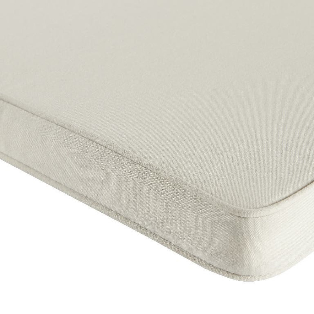 Perna scaun GOODHOME Tiga, 45.5 x 104 cm, bej