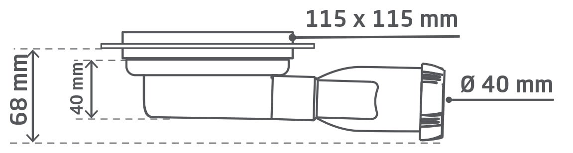 Rigola Dus Venisio Compact 115Mm