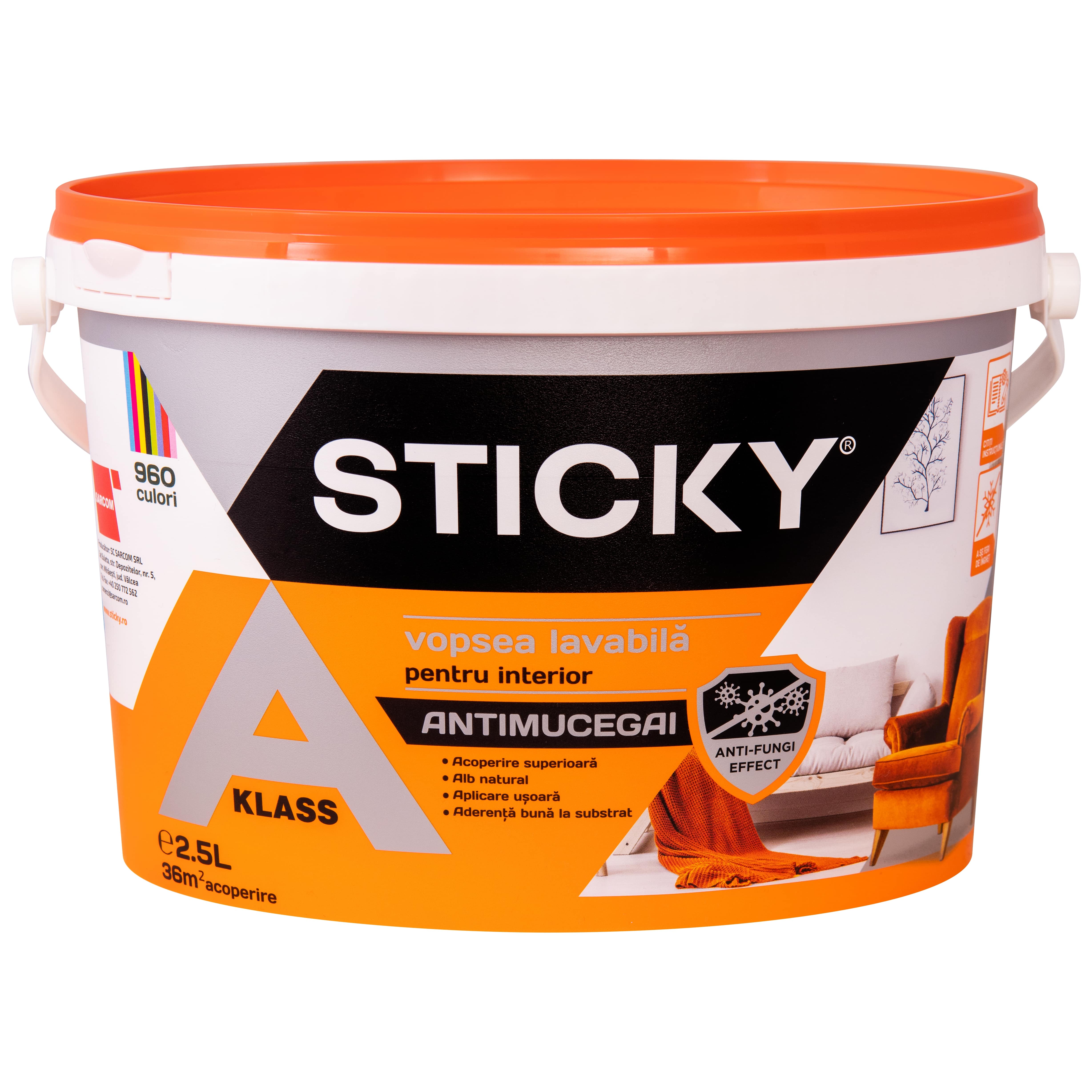 Sticky Vopsea Super Lav Antim 2.5L