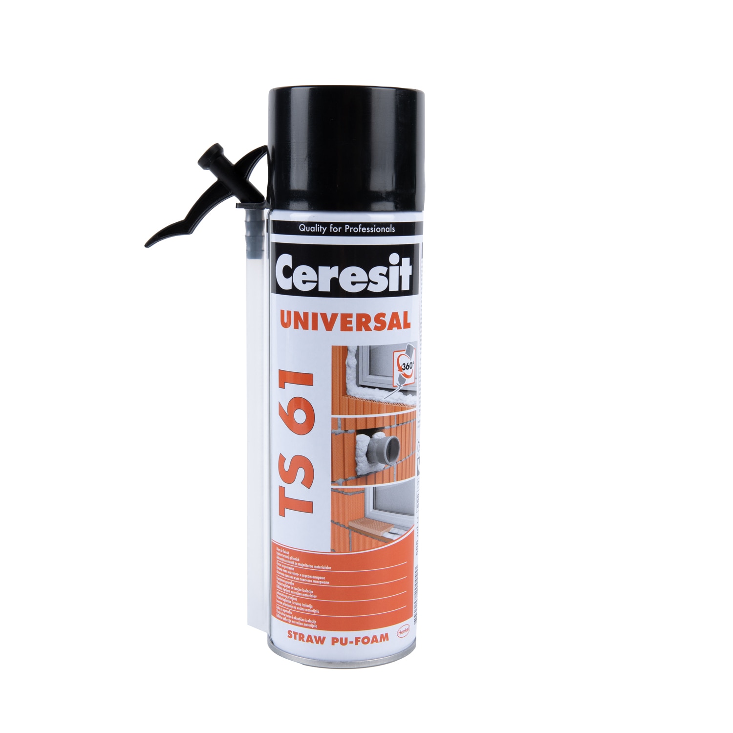 Spuma poliuretanica, aplicare manuala, 500 ml, Crem  Ceresit