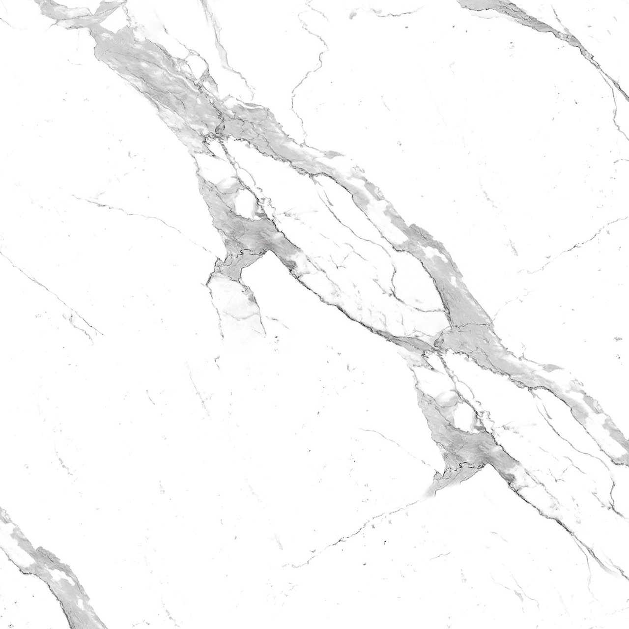 Gresie Varmora Statuario, alb, portelan, 60 x 60 cm, suprafata 1,44 mp