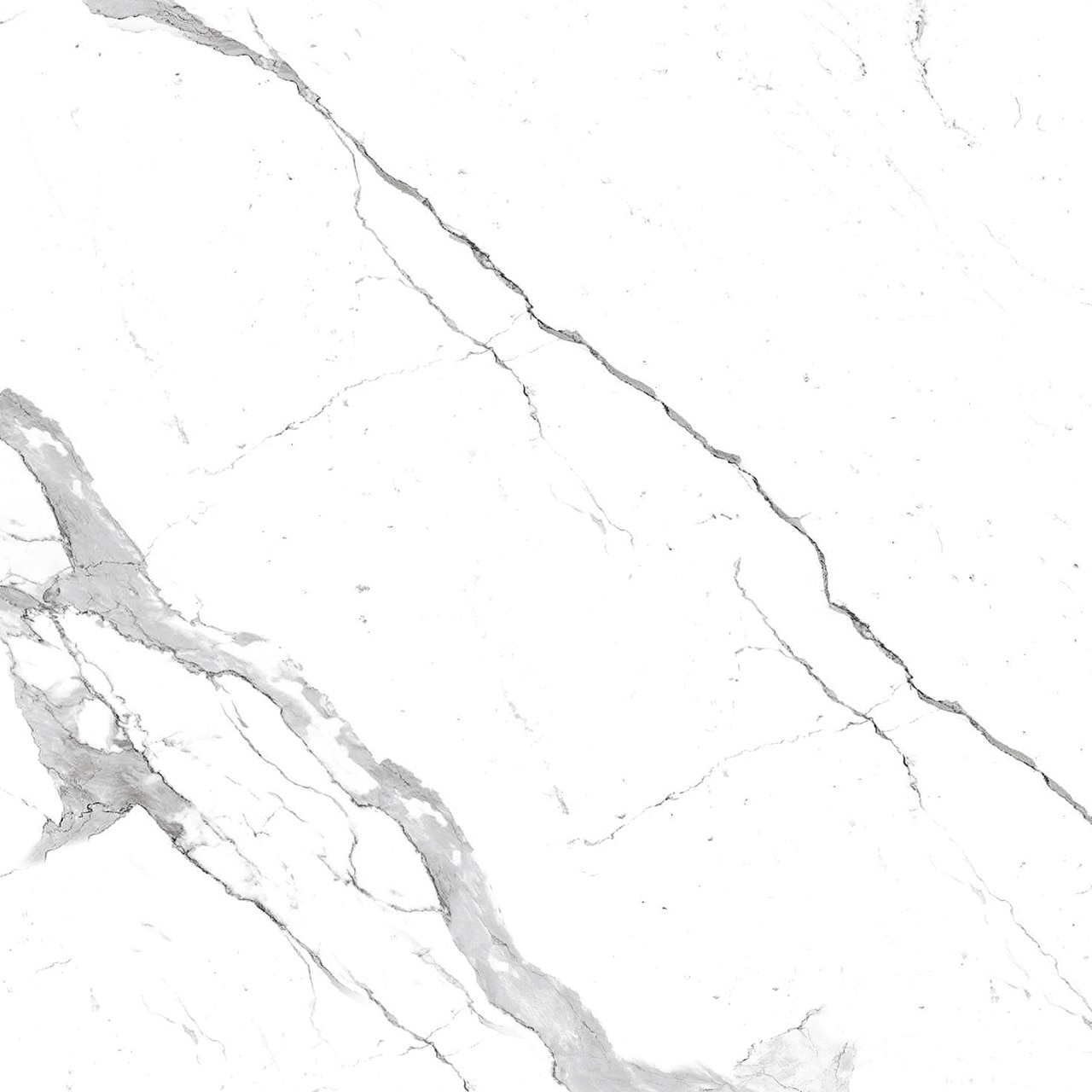 Gresie interior Varmora Statuario, alb, portelanata, 60 x 60 cm, suprafata 1,44 mp