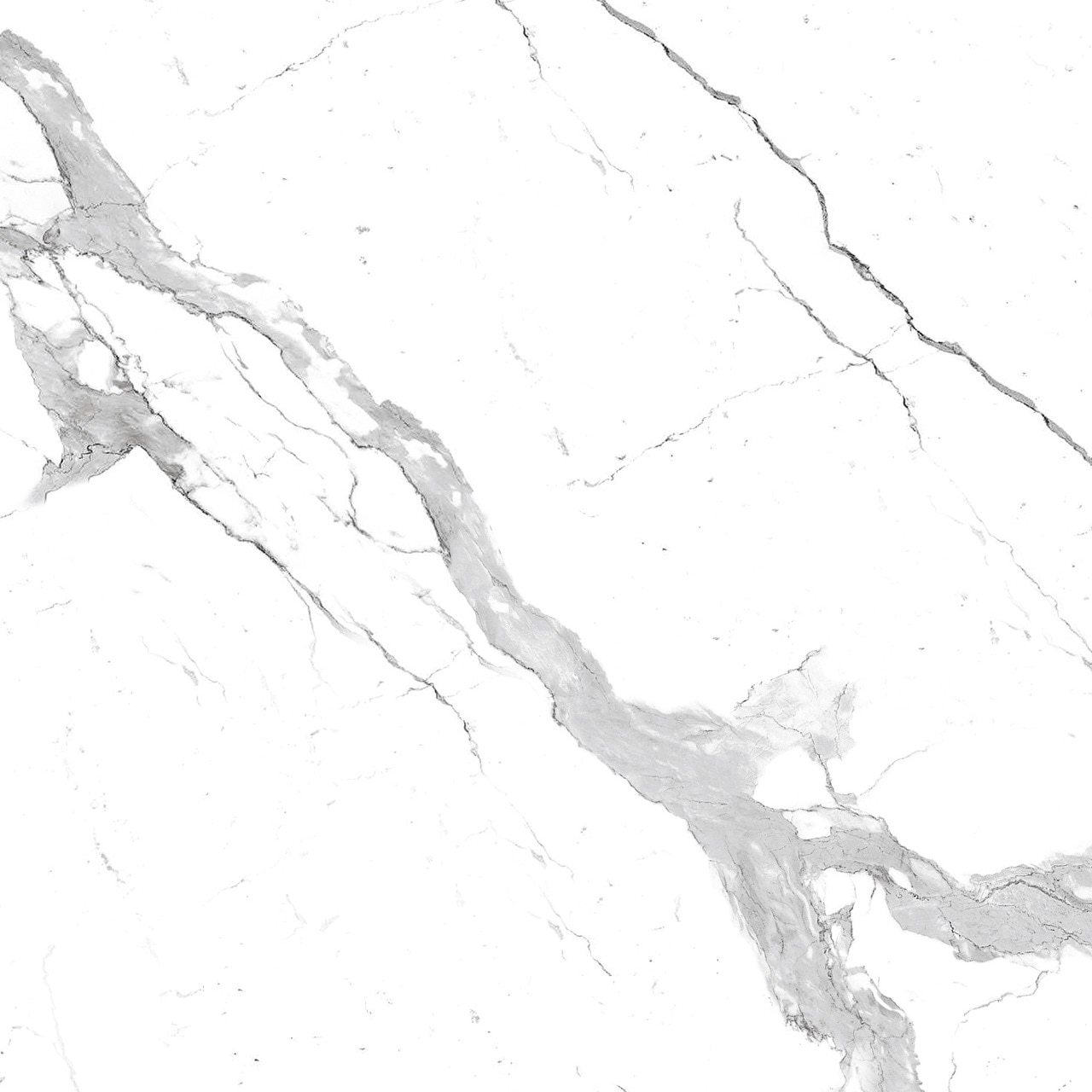 Gresie interior Varmora Statuario, alb, portelanata, 60 x 60 cm, suprafata 1,44 mp