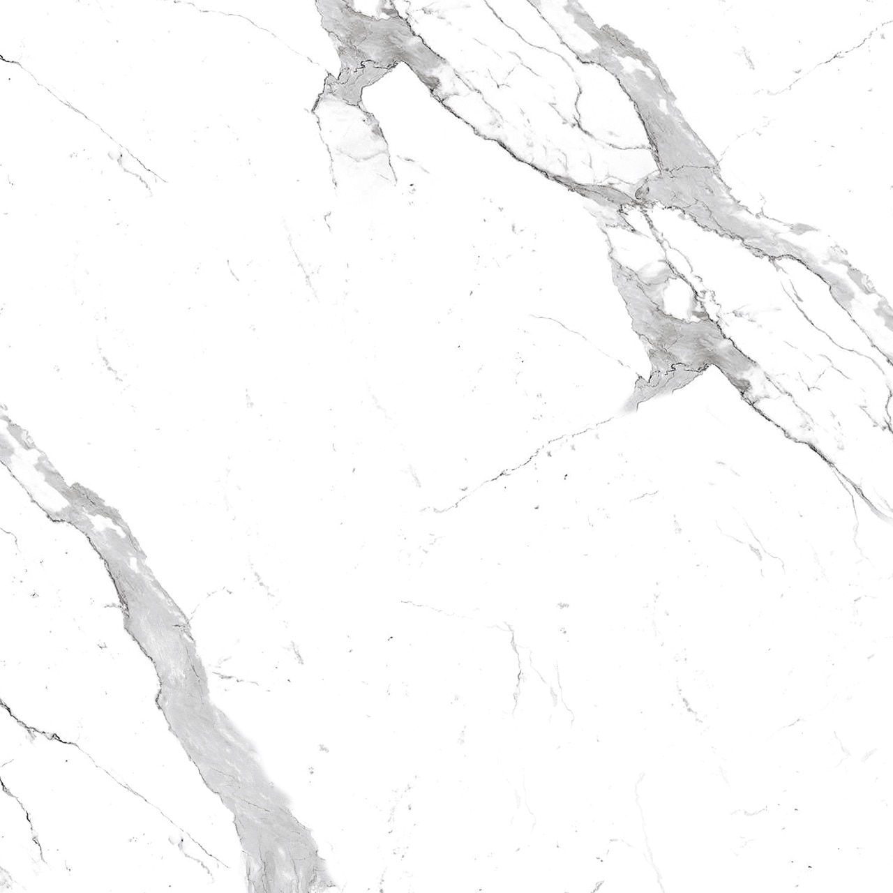 Gresie interior Varmora Statuario, alb, portelanata, 60 x 60 cm, suprafata 1,44 mp