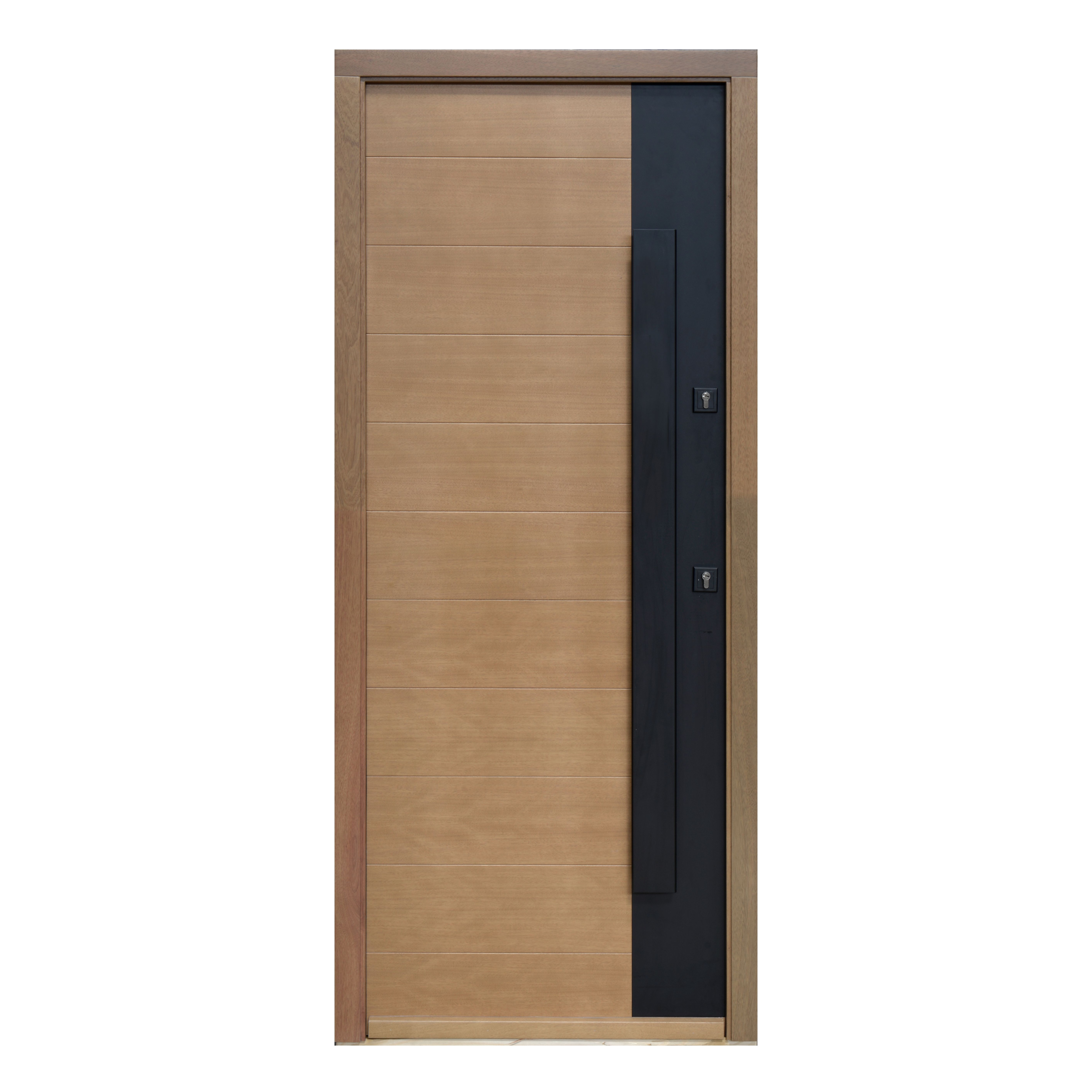 Usa de exterior pentru casa, lemn, stejar, dreapta, 205 x 88 cm  Fortia Sassel