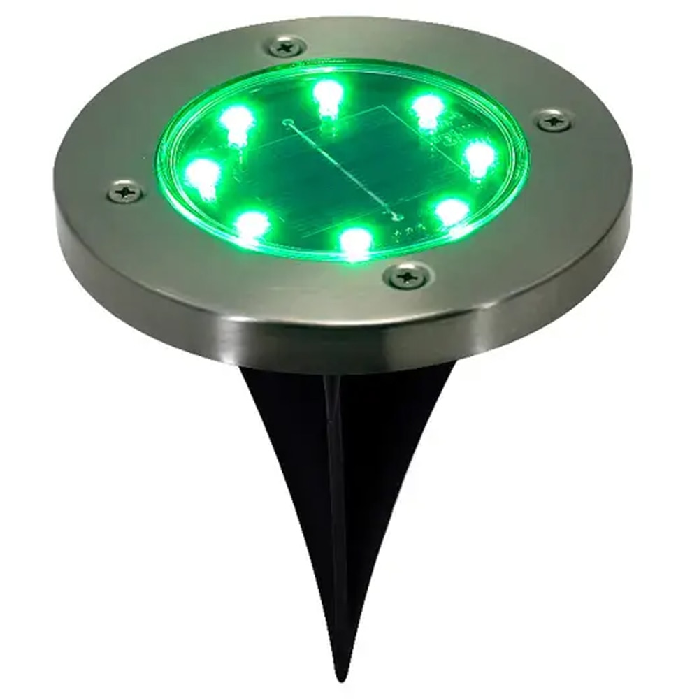 Lampa solara SITE 101261771, IP65, otel, argintiu