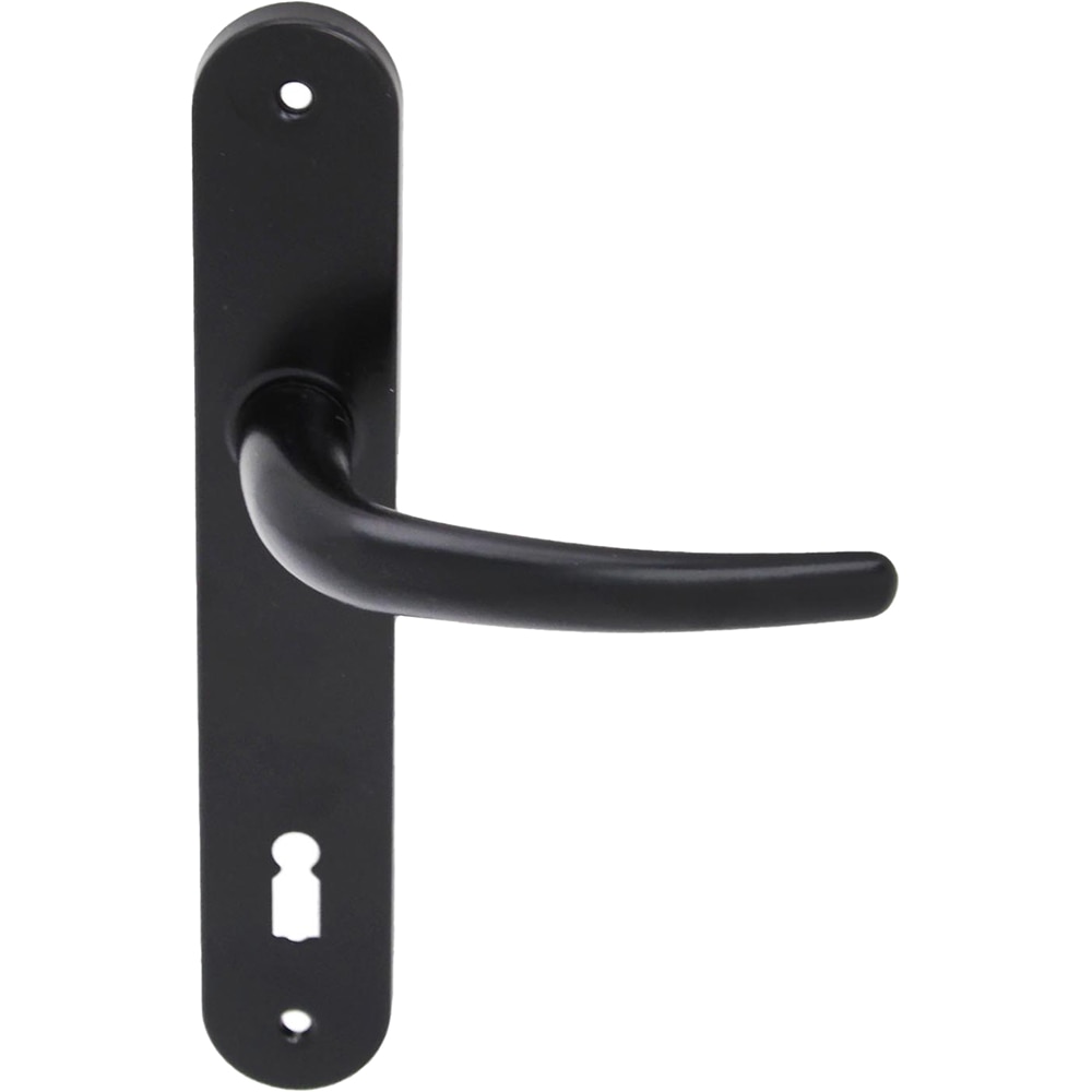 Maner usa cu sild, aluminiu, negru