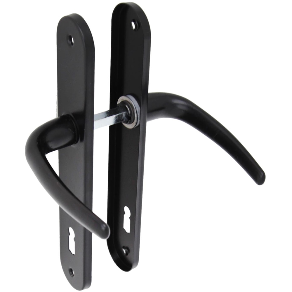 Maner usa cu sild, aluminiu, negru