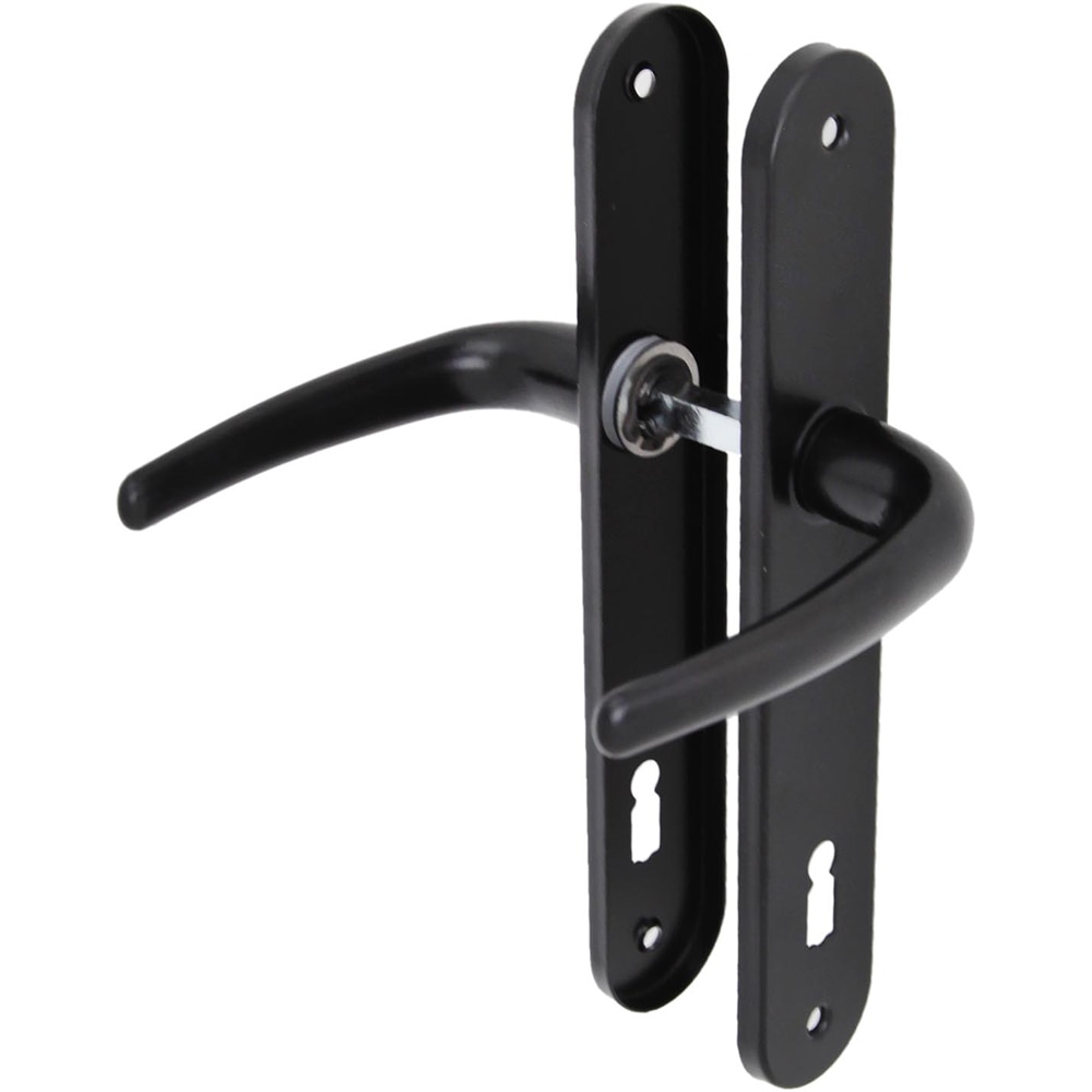 Maner usa cu sild, aluminiu, negru