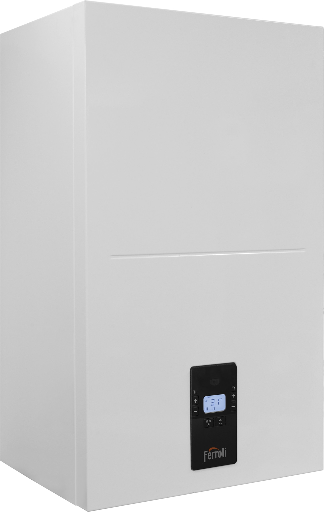 Centrala termica pe gaz prin condensare Ferroli Bluehelix ALPHA 24 C, 24kW, kit evacuare inclus