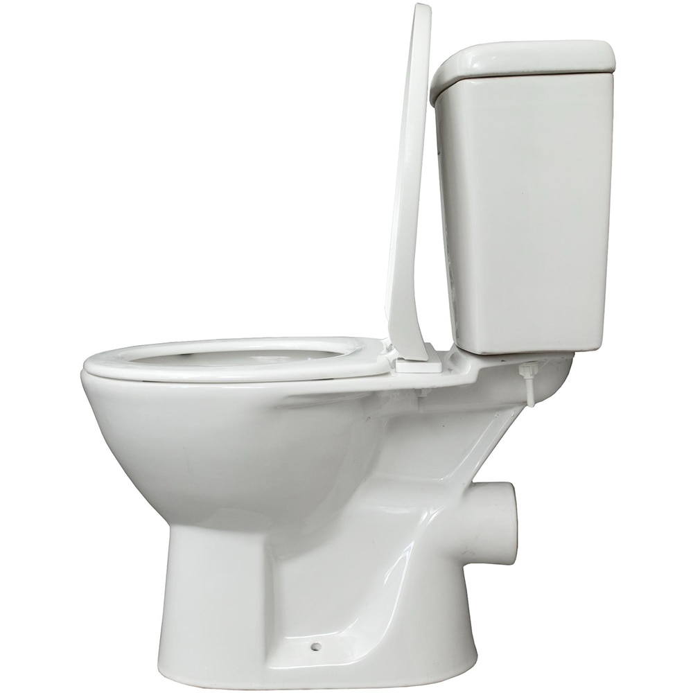 Set vas WC TAVA3060A, ceramica, evacuare orizontala, rezervor 3-6 l, capac SoftClose, alb